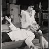 Eartha Kitt and Russell Nype in the touring stage production The Owl and the Pussycat 