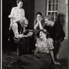Lucille Fenton, Barry Macollum, Irene Moore, Christopher Cary and Barbara Lea in the stage production The Painted Days