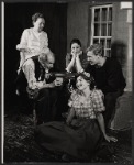 Lucille Fenton, Barry Macollum, Irene Moore, Christopher Cary and Barbara Lea in the stage production The Painted Days