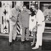George Abbott, Cab Calloway, Barbara McNair and Hal Linden in rehearsal for the 1973 Broadway revival of The Pajama Game
