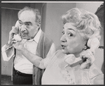 Sam Levene and Molly Picon in the stage production Paris Is Out!