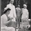 Anne Meacham, Louis Edmonds, Zia Mohyeddin and unidentified in the stage production A Passage to India