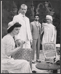 Anne Meacham, Louis Edmonds, Zia Mohyeddin and unidentified in the stage production A Passage to India