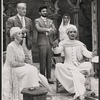 Gladys Cooper, Eric Portman, Zia Mohyeddin and unidentified others in the stage production A Passage to India