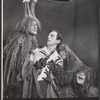 Fritz Weaver [center] and unidentified others in the stage production Peer Gynt