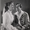 Inga Swenson and Fritz Weaver in the stage production of Peer Gynt