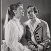 Inga Swenson and Fritz Weaver in the stage production Peer Gynt