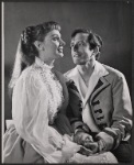 Inga Swenson and Fritz Weaver in the stage production of Peer Gynt