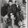 Stacy Keach and unidentified in the 1969 Public Theater production of Peer Gynt