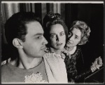 Michael Durrell, Beatrice Straight and Mildred Dunnock in the stage production Phedre