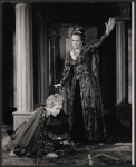 Beatrice Straight and Mildred Dunnock in the stage production Phedre