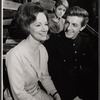 Charlotte Fairchild, Bernadette Peters and Jamie Ross in the stage production The Penny Friend