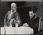 Hume Cronyn and Robert Shaw in the stage production The Physicists