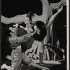 David Castellanos and Deborah Flomine in the 1969 City Center production of Peter and the Wolf