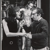 Diane Keaton, Lee Anne Fahey and Woody Allen in the stage production Play It Again, Sam