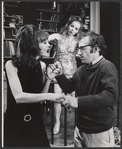 Diane Keaton, Lee Anne Fahey and Woody Allen in the stage production Play It Again, Sam