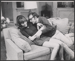 Diane Keaton and Woody Allen in the stage production Play It Again, Sam