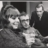 Diane Keaton, Woody Allen and Jerry Lacy in the stage production Play It Again, Sam