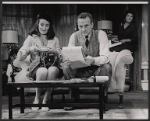 Claudette Nevins, George C. Scott and Maureen Stapleton in the stage production Plaza Suite