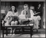 Claudette Nevins, George C. Scott and Maureen Stapleton in the stage production Plaza Suite