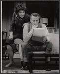 Maureen Stapleton and George C. Scott in the stage production Plaza Suite