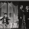 Cornelia Otis Skinner, Cyril Ritchard and Walter Abel in the stage production The Pleasure of His Company