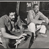 Dick Anthony Williams and Cleavon Little in the stage production The Poison Tree