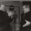 Frederic Warriner and Lionel Stander in the Off-Broadway stage production The Policeman