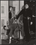 Jack Gilford, Marcie Hubert and Lionel Stander in the Off-Broadway production The Policeman