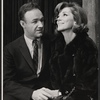 Gene Hackman and Joan Alexander in the stage production Poor Richard