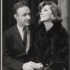 Gene Hackman and Joan Alexander in the stage production Poor Richard