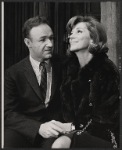 Gene Hackman and Joan Alexander in the stage production Poor Richard