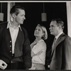 Arthur Hill, Barbara Bel Geddes and Martin Balsam in the stage production The Porcelain Year