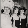 Kaye Ballard, Elmarie Wendel and Carmen Alvarez in the Off-Broadway revue The Decline and Fall of the Entire World as Seen Through the Eyes of Cole Porter revisited