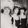 Kaye Ballard, Elmarie Wendel, and Carmen Alvarez in the Off-Broadway revue The Decline and Fall of the Entire World as Seen Through the Eyes of Cole Porter revisited