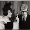 Kaye Ballard and William Hickey in the Off-Broadway revue The Decline and Fall of the Entire World as Seen Through the Eyes of Cole Porter revisited