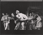 Georges Guetary [center] and unidentified others in the stage production Portofino