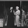 Robert Strauss, Helen Gallagher and unidentified in the stage production Portofino