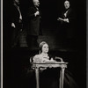 Dorothy Tutin [center] and unidentified others in the stage production Portrait of a Queen