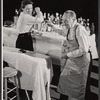 Sarah Cunningham and unidentified in the stage production A Portrait of the Artist as a Young Man