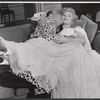 Noel Coward and Eva Gabor in the 1958 Broadway revival of Present Laughter