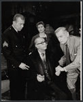 Albert Salmi, Kate Reid, Shepperd Strudwick and Harold Gary in the stage production The Price