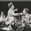 Kathryn Baumann, Zoe Caldwell and Joseph Maher in the stage production The Prime of Miss Jean Brodie