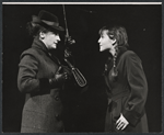 Zoe Caldwell and Amy Taubin in the stage production The Prime of Miss Jean Brodie