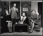 Ruth Jaraslow, Jack Hanrahan, Elsa Raven and Yvonne Vincic in the touring stage production The Prisoner of Second Avenue