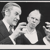 Eli Wallach and Hume Cronyn in the stage production Promenade, All!