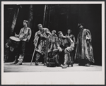 Kenneth Haigh and unidentified others in the stage production Prometheus Bound