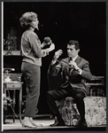 Geraldine Page and Lee Patterson in the stage production P.S. I Love You