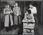 Jennifer Warren, Peter White, Tony Musante and Keir Dullea in the stage production P. S. Your Cat Is Dead!