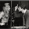 Jennifer Warren and Keir Dullea in the stage production P. S. Your Cat Is Dead!